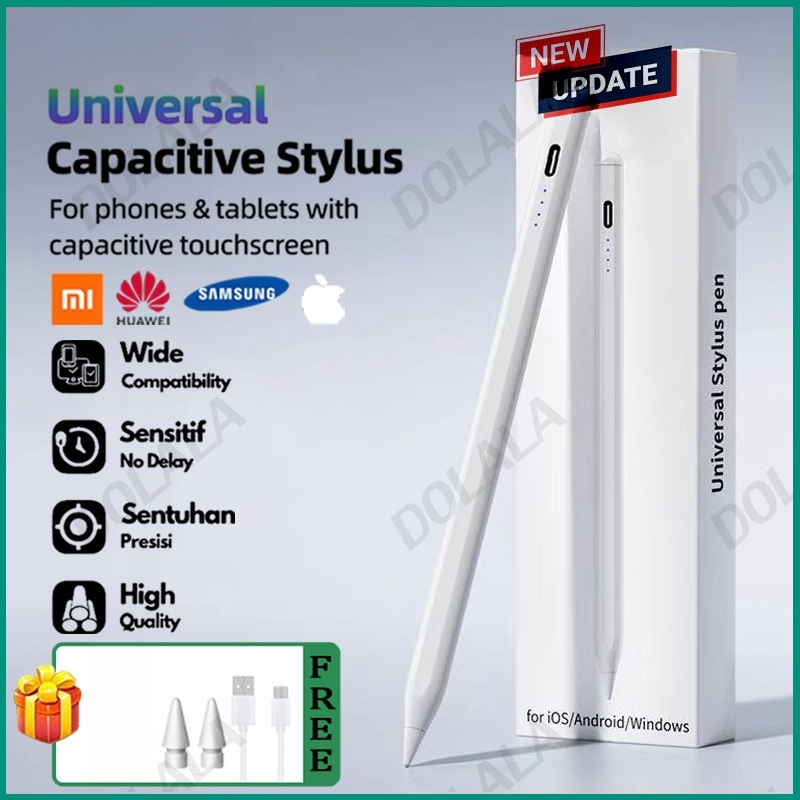 ปากกาสไตลัสสำหรับ Redmi pad 2/Huawei matepad se 11/ Xiaomi, Huawei, แท็บเล็ต iPad และมือถือ iphone Android ปากกาสไตลัสอเ