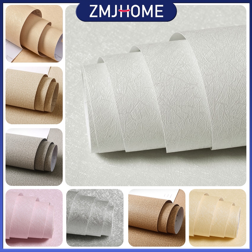 [COD] 60cm*3/10m Self-adhesive Silk wallpaper ผนังโทนไหม้ติดเองสำหรับใช้ในบ้าน, สำหรับใช้ในบ้าน,ZMJ-121