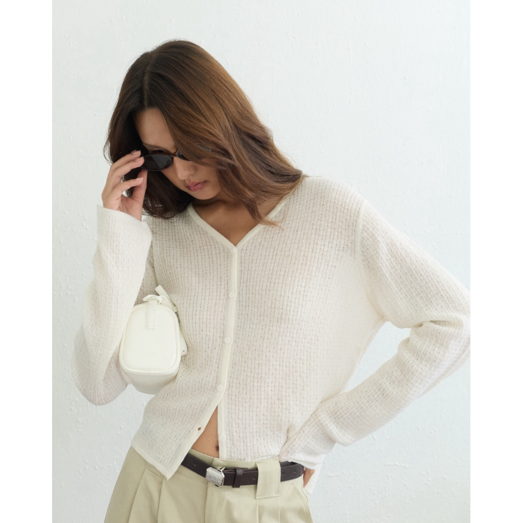 SOMETHING ABOUT US – VNECK CARDIGAN ราคา ถูกที่สุด ดีลบีเคเค แกลเลอรีภาพที่ 6