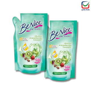 (1แถม1) BeNice บีไนซ์ ครีมอาบน้ำ ถุงเติม ขนาด 400ml.