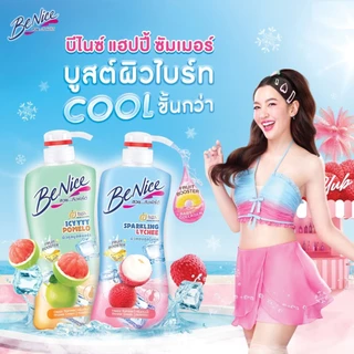 (1แถม1) BeNice บีไนซ์ ครีมอาบน้ำ ถุงเติม ขนาด 400ml.