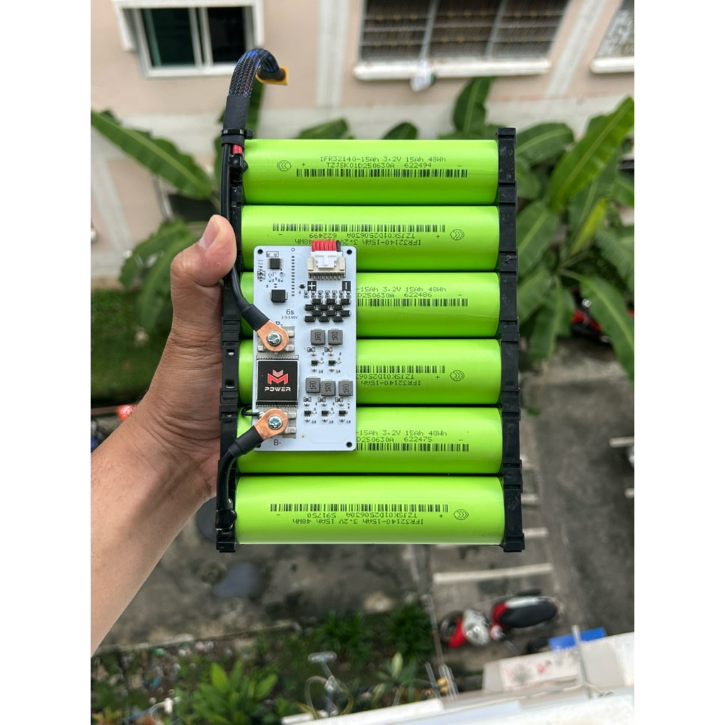 6S 19.2V30000mah  ( 30A ) ประกัน +1ปี BMS 6S 60A + Active 1.5A