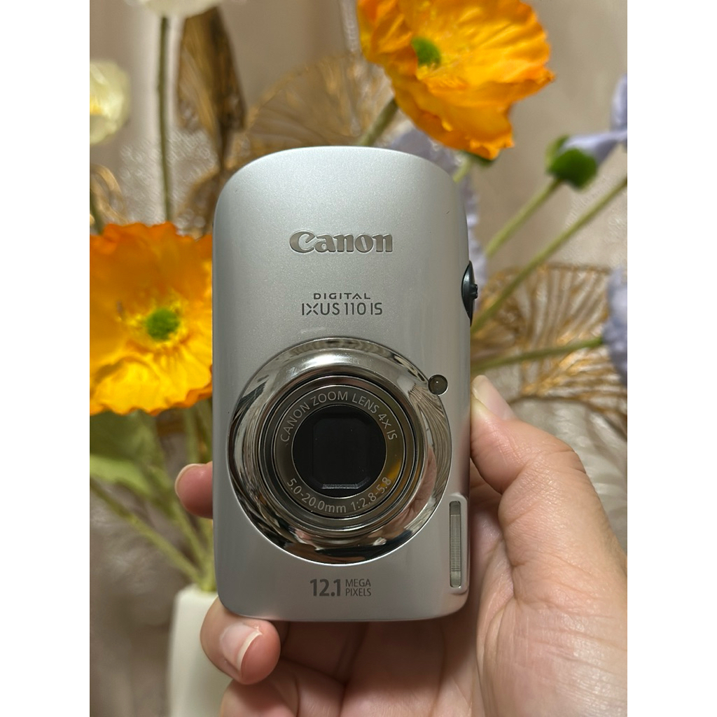 Canon IXUS110is IXY510is สีเงิน เมนูภาษาไทย สภาพ96%