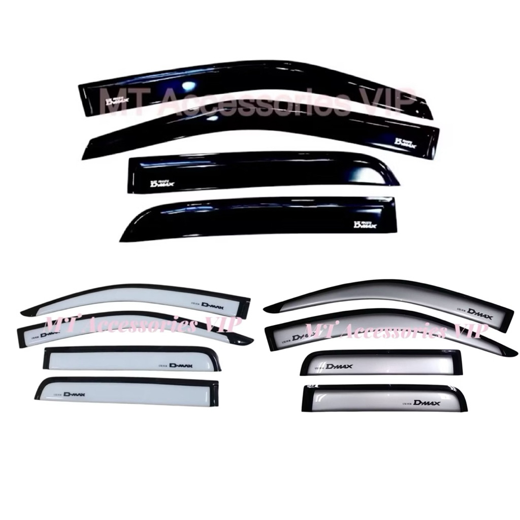 Dmax ปี2003-2011 คิ้วกันสาดดีแมค D-MAX