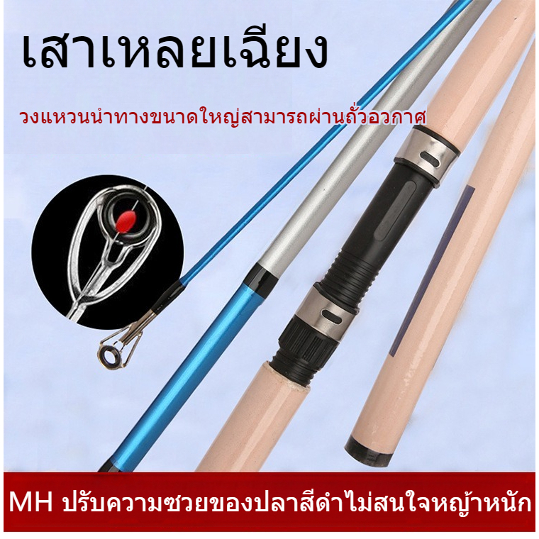 MODOFO คันเบ็ดคาร์บอน UL ชุดตกปลา รอกเบส แรงลากสูง กันสนิม คืนเงินทุกกรณี จัดส่งฟรี คันหน้าดิน คันสปินนิ่ง คันราคาถูก ราคา ถูกที่สุด ดีลบีเคเค แกลเลอรีภาพที่ 9