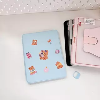 เคสไอแพด case Gen5/6 9.7 Air4AIR5/Air6/13นิ้ว Air13 gen10Gen11 pro11 pro11/13 2024 เคสไอแพดgen9 8/7 พร้อมช่องเสียบปาก