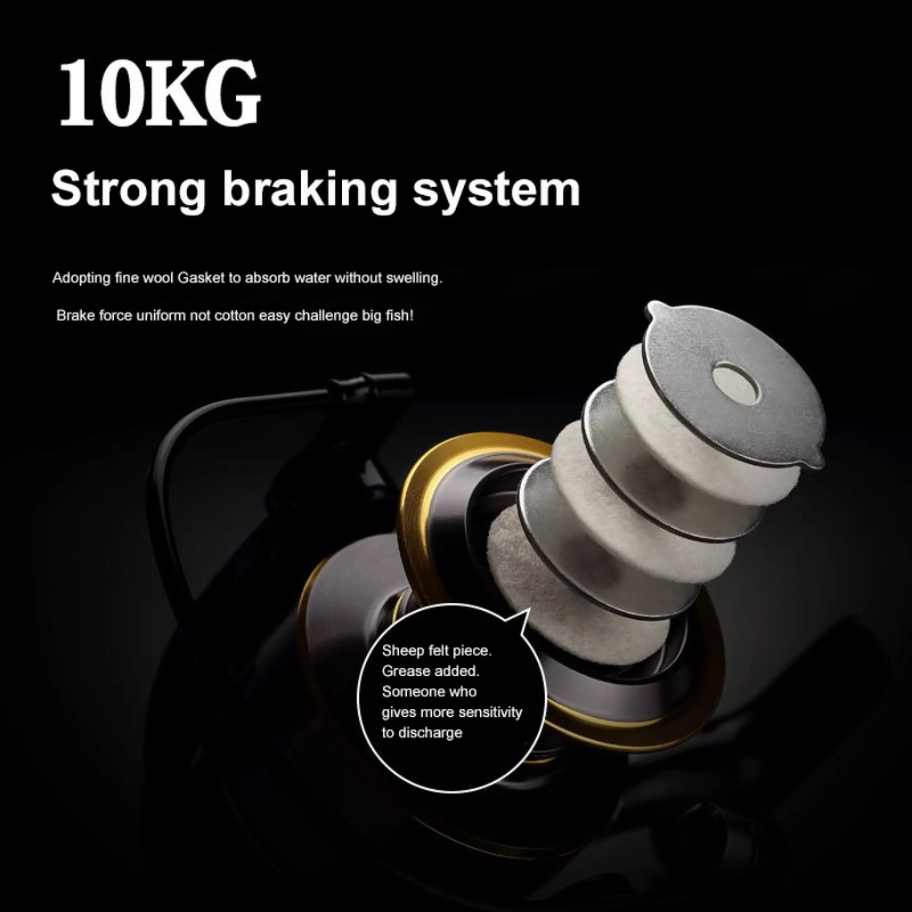 DAIWA ชุดคันเบ็ดตกปลา คันเบส คัน เบส เบ็ดตกปลา 1.8-3.0M เมตร พร้อมรีลแคสติ้งตกปลา รอกตกปลา รอกคุณภาพ - รูปที่ 4