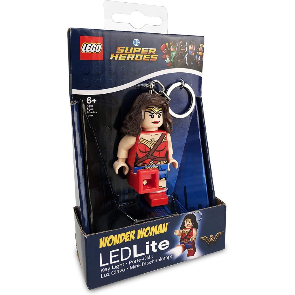 LEGO พวงกุญแจไฟฉาย เลโก้ DC Comics Wonder Woman LED Keychain ลิขสิทธิ์แท้