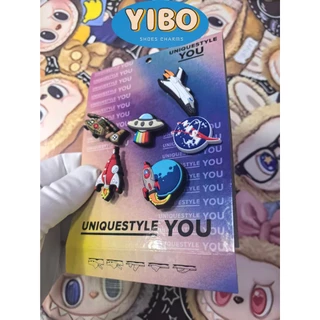 <การจัดส่งของกรุงเทพฯ> YIBO charms 🌟100% แท้ Set การ์ตูนนักบินอวกาศ