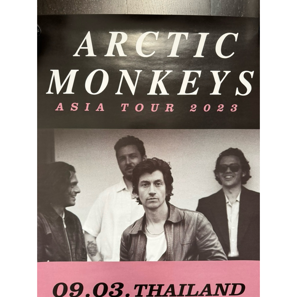Poster Arctic Monkeys live in Bangkok