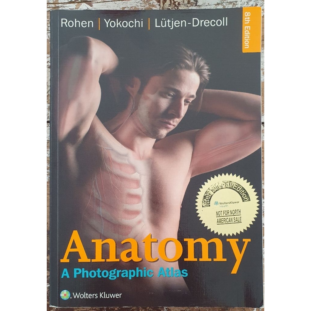 หนังสือ Anatomy A Photographic Atlas (8th edition)