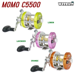 WEEBASS รอก - รุ่น MOMO C5500 รอกตกปลา รอกเบททรงกลม รอกหน้าดิน