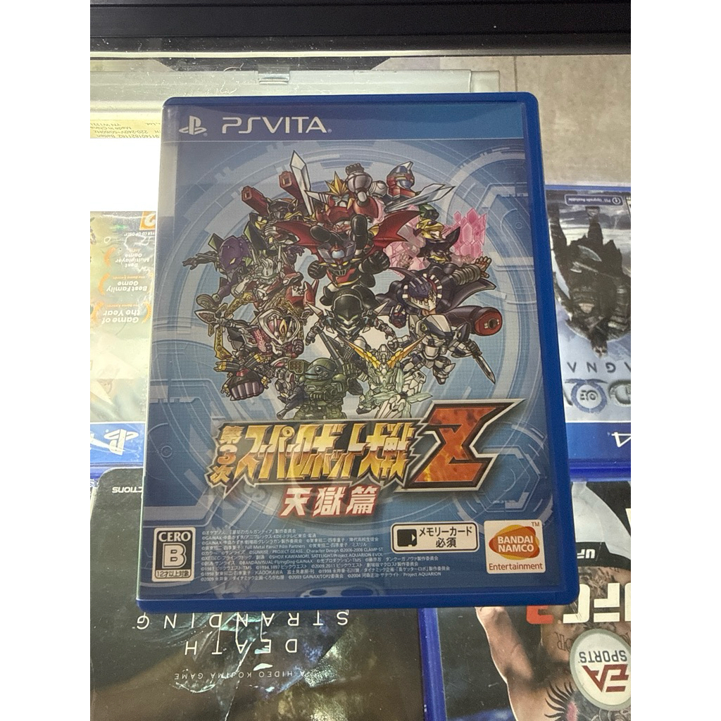 แผ่น psvita มือสอง super robot wars z zone2 jp
