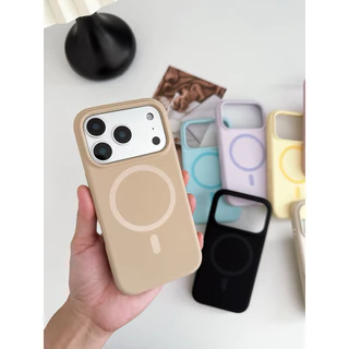 (17)พร้อมส่งในไทย🦋R1868 เคสซิลิโคนวงmagnetic เคสพรีเมี่ยมซิลิโคนวงแหวนแม่เหล็ก เคสไอโฟน สำหรับ i13-17Promax