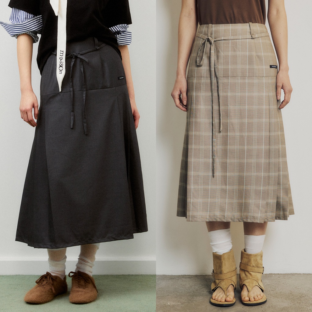 maison KEEPS | Anne Midi Skirt | กระโปรง