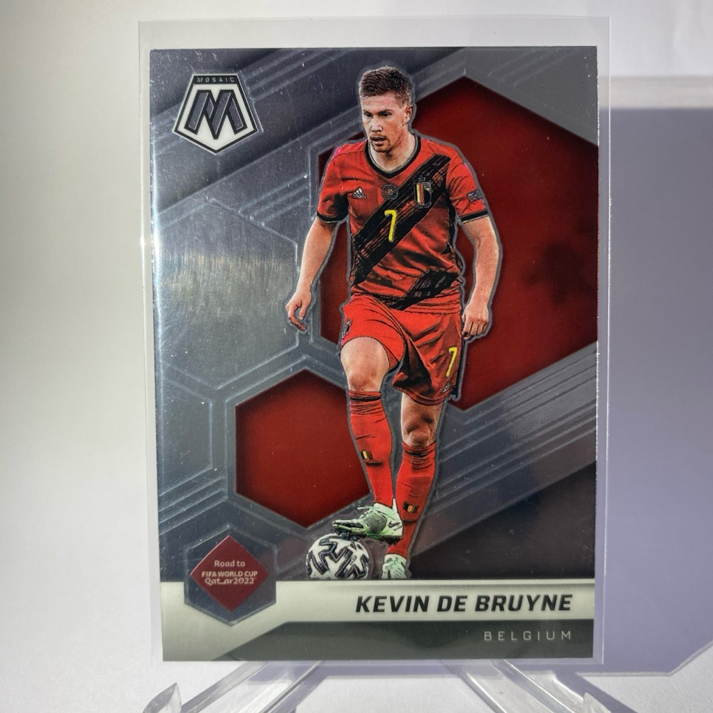 การ์ดนักฟุตบอล KEVIN DE BRUYNE, BELGIUM, PANINI MOSAIC 2022