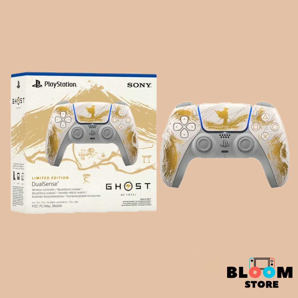 [มือ1][พร้อมส่ง] จอย Dualsense GHOST OF YOTEI - LIMITED EDITION ประกันศูนย์ไทย
