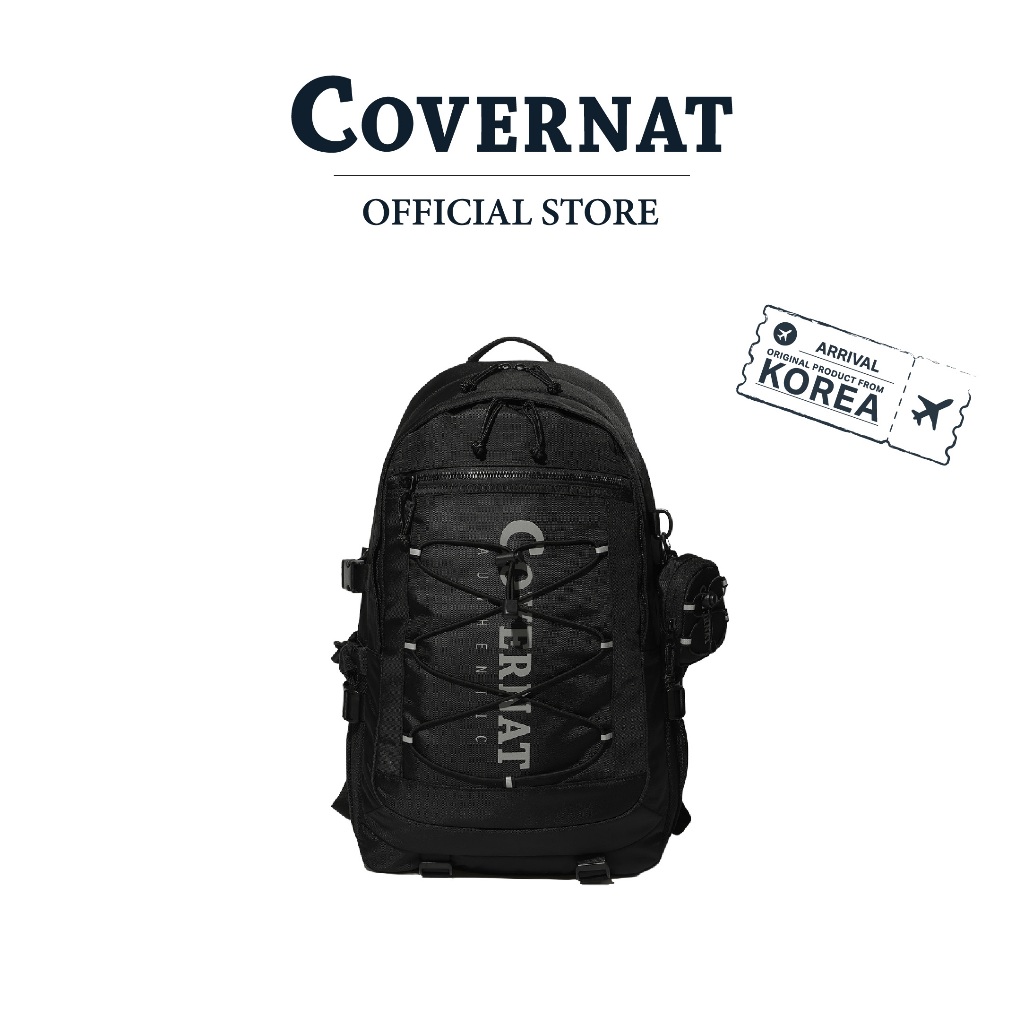 COVERNAT กระเป๋ารุ่น New Authentic Backpack 31L Black (70021SNABGU_H5BKXX)