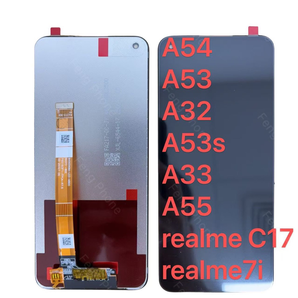 ชุดหน้าจอ oppo A53 2020/Realme C17/Realme 7i/A33/A32/A54