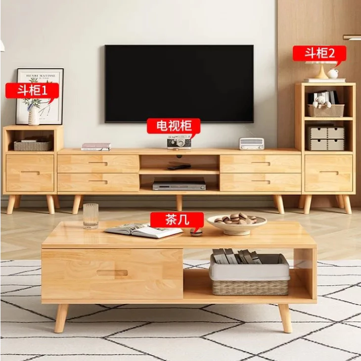 ชั้นวางทีวีลอยไม้ MDF ผิวเมลามีน เซท 2 ชิ้น สไตล์โมเดิร์นมินิมอล thumbnail 5