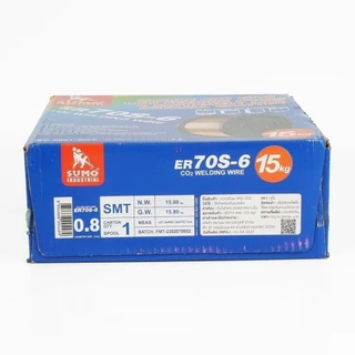 (15kg) ลวดเชื่อม MIG ลวดมิก Co2 ER70S-6 0.8/0.9/1.0/1.2mm. SUMO