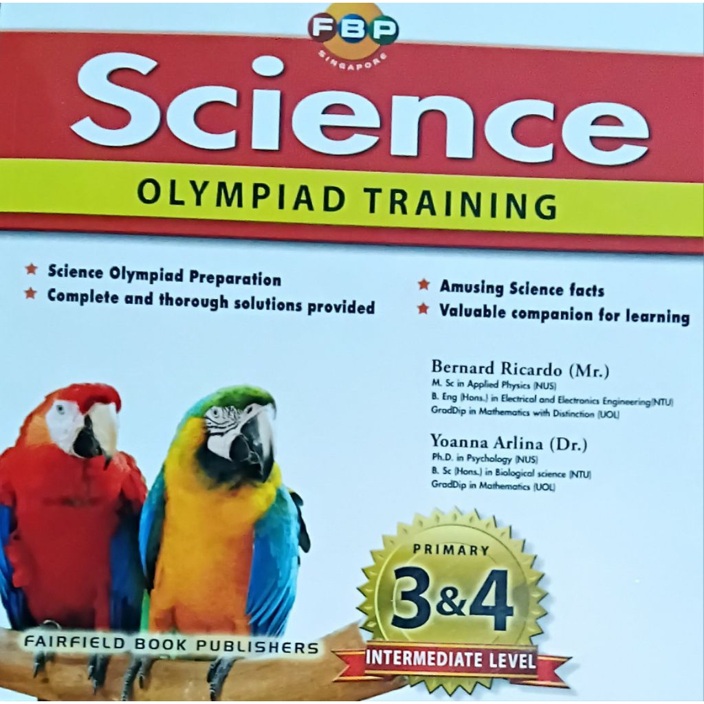 Science Olympiad Training P.3&4 Intermediate ,5&6 Advanced Level#เตรียมความพร้อมสำหรับการแข่งขันวิทยาศาสตร์ชั้น ป.3-ป.6#