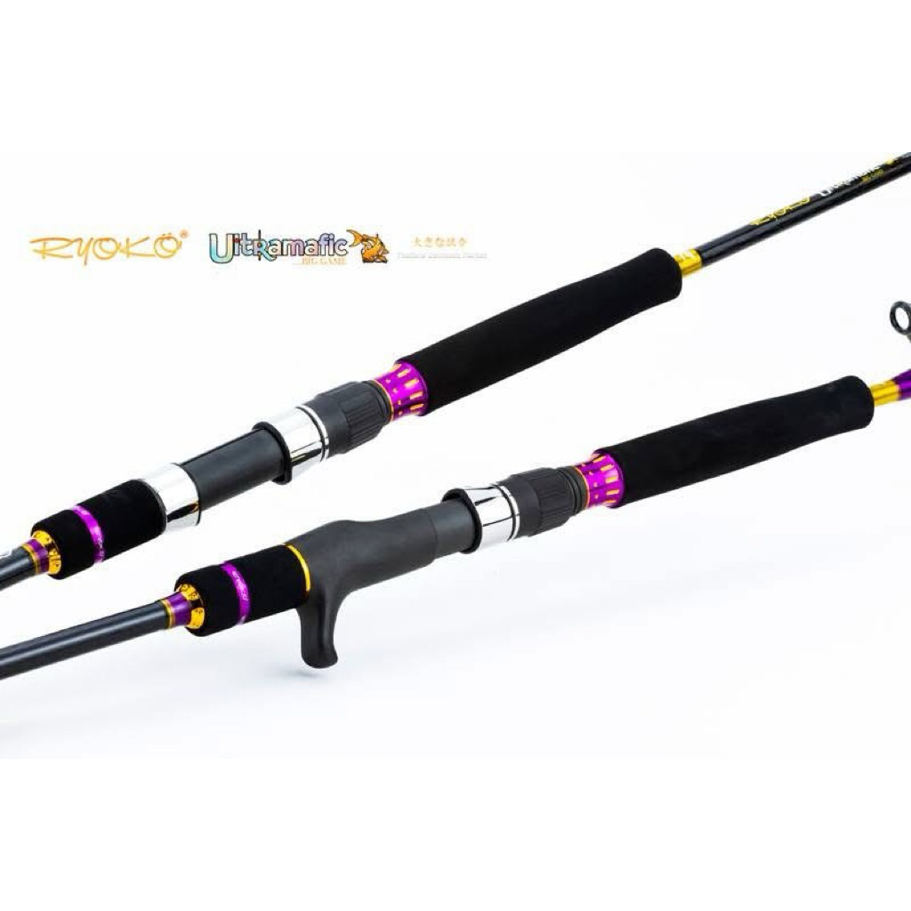 RYOKO Ultramafic 5.3ft Nano Toray Carbon Japan Made In Korea สินค้า งานบึกบึงสำราญ งานตกปลาทะเล สีสั
