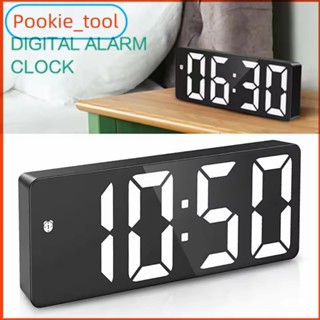 💥พร้อมส่ง💥นาฬิกาดิจิตอล LED กระจกอะคริลิค ตั้งโต๊ะ นาฬิกาปลุ…