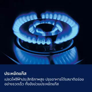 Electrolux เตาแก๊สตั้งโต๊ะ 2 หัวเตา ขนาด 70 ซม. UltimateTaste 300 รุ่น ETG726BXS