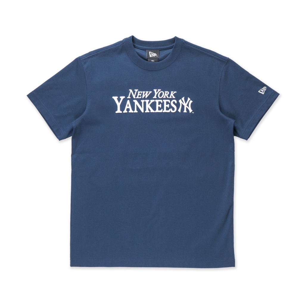 New Era เสื้อยืดแขนสั้นรุ่น New York Yankees League Mix Cartoon Oceanside Blue Short Sleeve T-Shirt