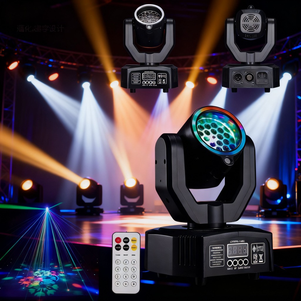 Mini 30W Beam รูปแบบ Moving Strobe Effect Stage Light สําหรับ DJ Disco