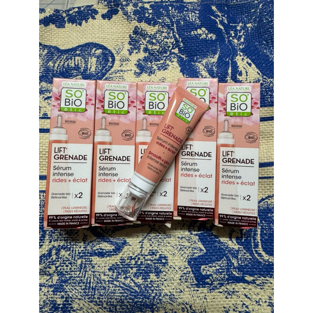 SO'BiO etic Lift Grenade Serum ลดริ้วรอย ผิวเรียบเนียน