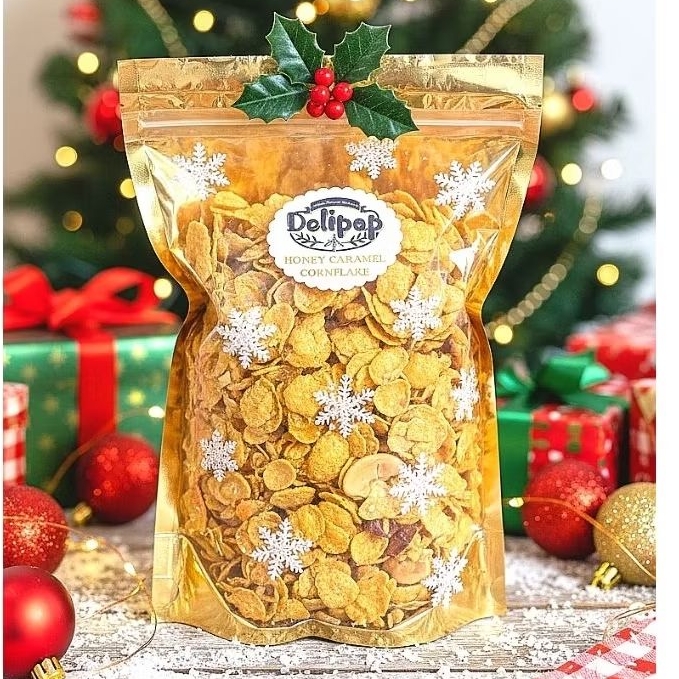 คอร์นเฟลกคาราเมลน้ำผึ้งขนาด450กรัมรสชาติเข้มข้น CFXL