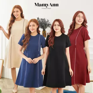 A093 ชุดคลุมท้องให้นม ใส่ทำงาน แบรนด์ MamyAnn ♥ พร้อมส่ง!! มีโค้ดส่วนลด ชุดคลุมท้องใส่ทำงาน ชุดคลุมท้องใส่เที่ยว