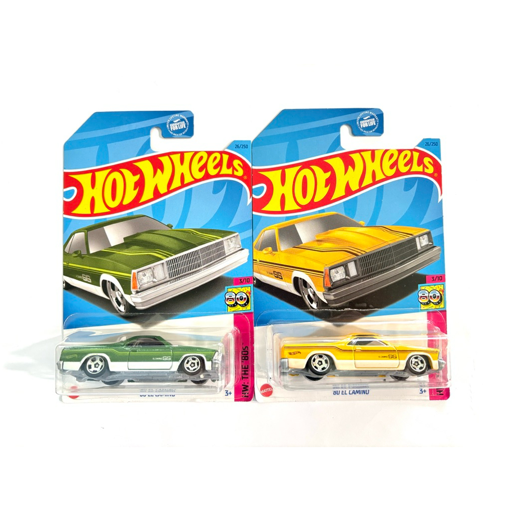 Hot Wheels | ‘80 EL CAMINO มี 2 สี |🇺🇸แพคอเมริกา✈️ | 📦สินค้ามีพร้อมส่ง | ของแท้ 100% | 📦สินค้ามีพร้อมส่ง