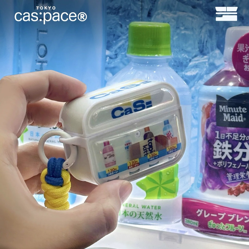 TOKYO cas:pace® เคส AirPods (Pre-order) 🩶🩵ตู้กดน้ำ🎧 เคส AirPods| ดีไซน์มินิมอลสไตล์ญี่ปุ่น | ของแท้ | Pre-order