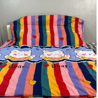 ผ้าห่มนวมขนาด6ฟุต (เนื้อผ้าcotton)ห่มนุ่ม ห่มอุ่น ห่มสะบาย ชักทำความสะอาดง่าย ชักแล้วใยไม่จับกันเป็นก้อน