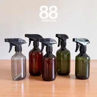 ขวดสเปรย์พลาสติก ขวดทรงกลม+หัวสเปรย์ ขนาด 300 500 ML เกรดอย่างดีพร้อมหัวปั๊ม พร้อมส่ง ส่งไว