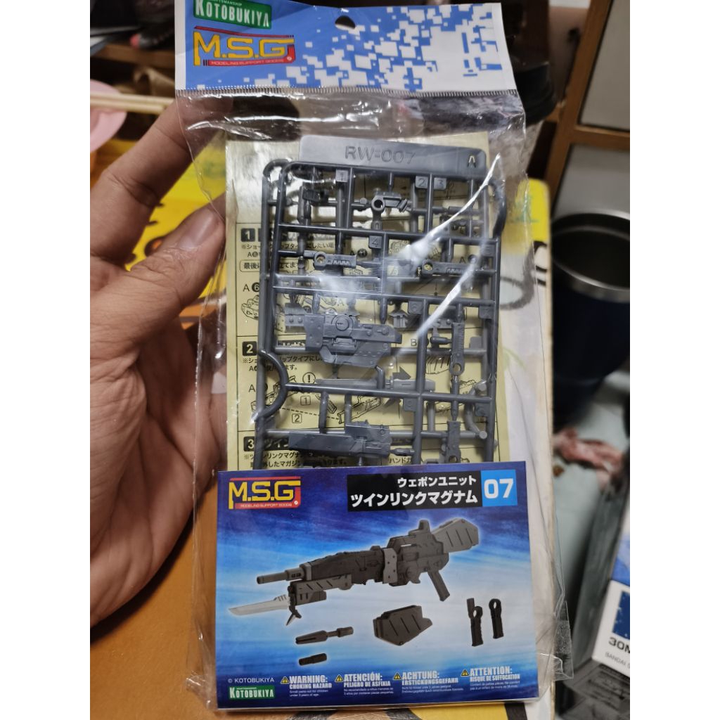 🇹🇭มือ1 1/12 kotobukiya MSG Weapon Unit 07 Twin Link Magnum