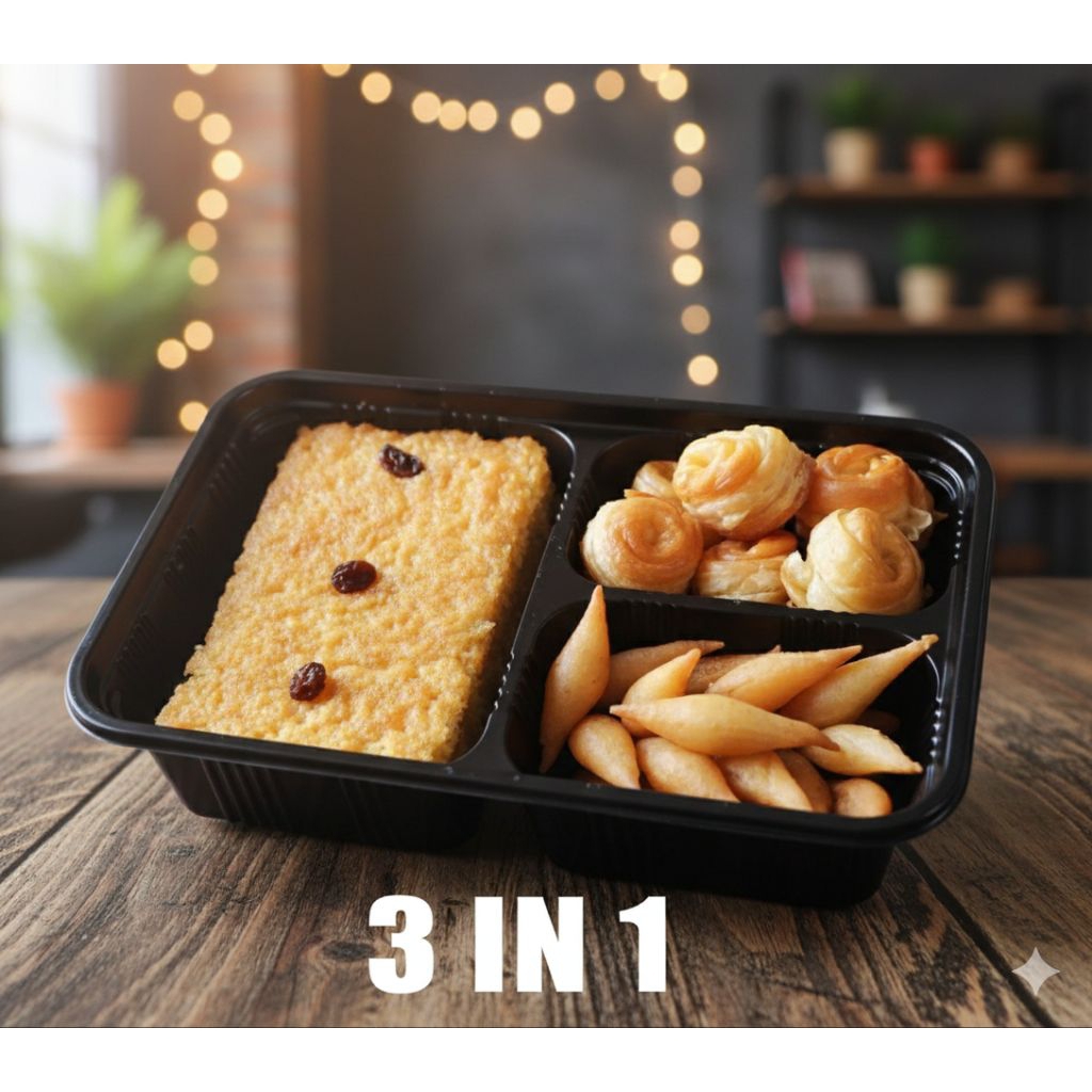 3 IN 1 (บดิน,โรตี,ยำบู) ในกล่องเดียวกัน คุ้มสุดๆ