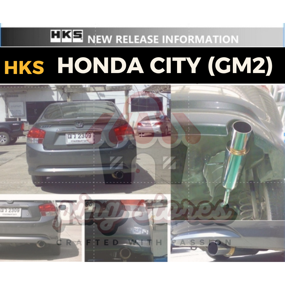 ท่อ HKS Honda City เครื่อง L15A