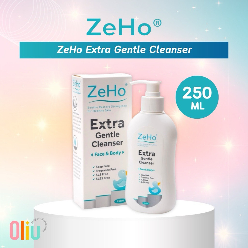 Zeho Extra Gentel Cleanser เซโฮ เอ๊กซ์ตร้า เจลเทิ้ล คลีนเซอร์ 250ml