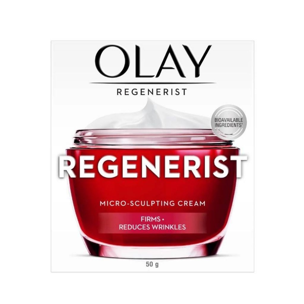 ❤️ถูก❤️ เดย์ครีมลดริ้วรอย 50ml Olay Regenerist Day Cream Micro Sculpting Advanced Anti-Aging Moisturizer