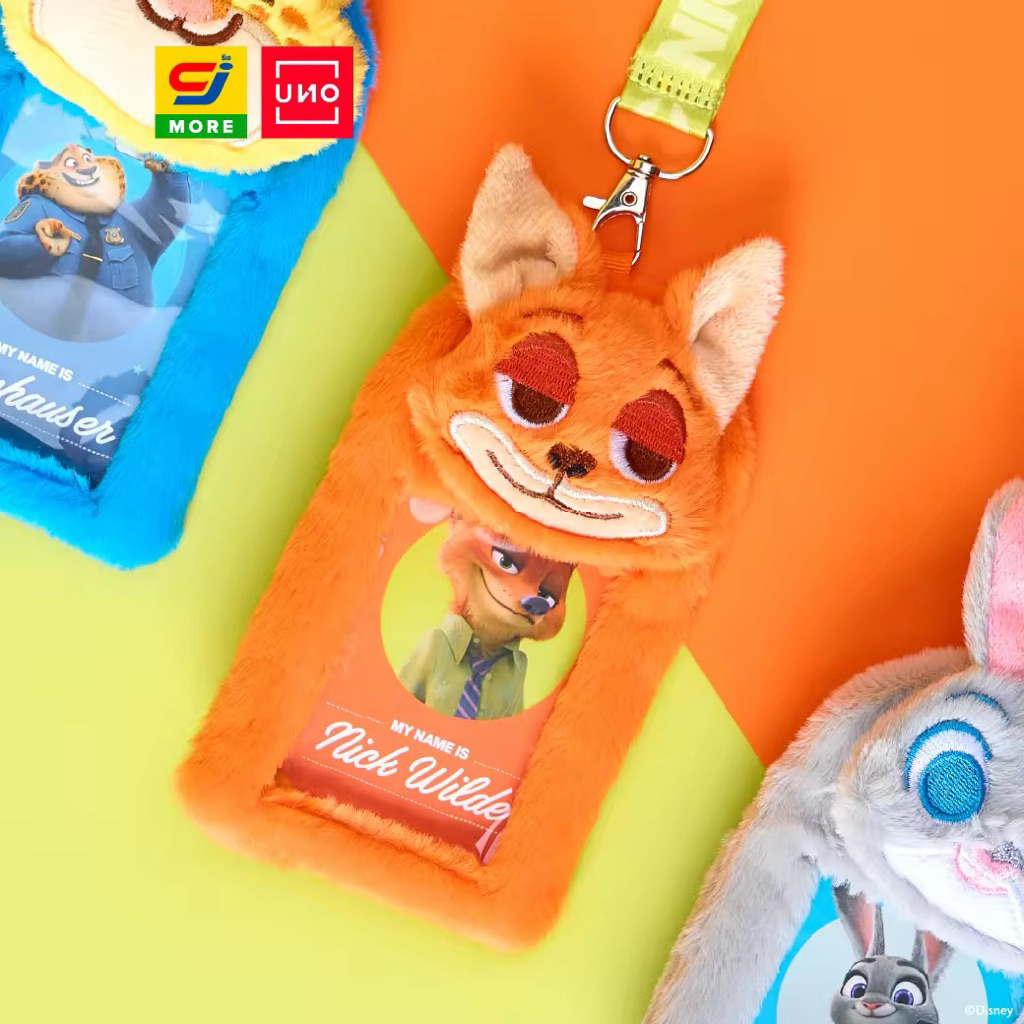 UNO ที่ใส่บัตรคล้องคอ Zootopia ลิขสิทธิ์แท้
