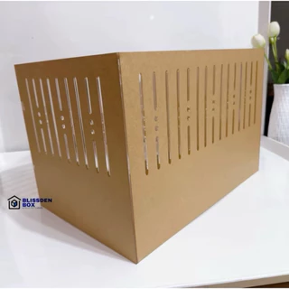กรงอะคริลิค 80×40×40 ซม. รูระบาย 8 มม. ความหนา 3มม. สำหรับแฮมสเตอร์ กระต่าย (1 กรงต่อ 1 คำสั่งซื้อ)