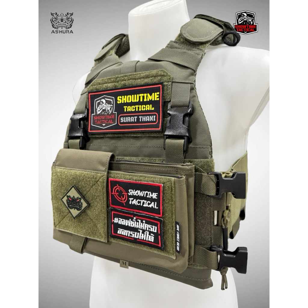 ASHURA RPV MilSpec Tactical Vest เสื้อเกราะปลดไว (Plate Carrier)