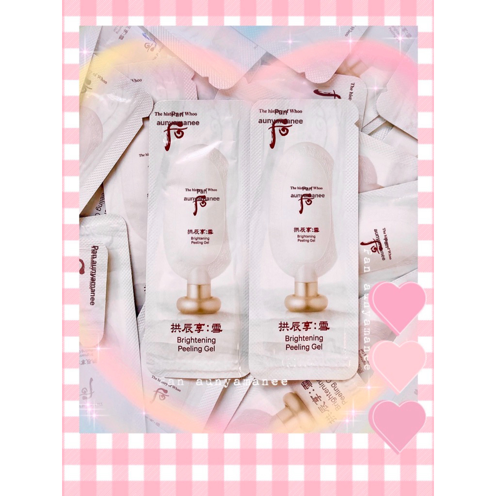🤍(ขัดหน้าขาว)(✅ของแท้💯%‼️)Brightening peeling gel whoo🤍