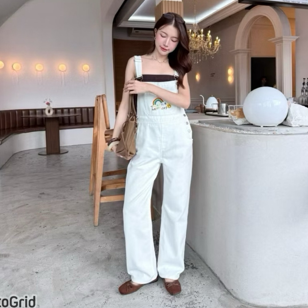 เอี๊ยมยีนส์ ✔️รุ่น 👉 win 999 👈 แฟชั่นสุดฮิต ผ้าดีงานดีมาก งานน่ารักสวยมาก