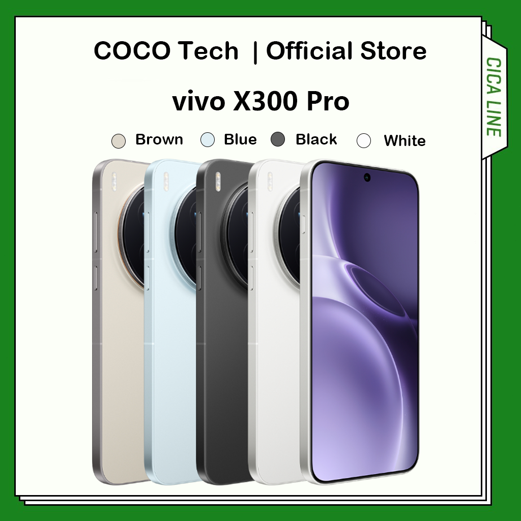 Vivo X300 Pro โทรศัพท์มือถือ OriginOS 6 กล้อง 200MP ZEISS APO Telephoto ชาร์จไว 90W+ชาร์จไร้สาย 40W