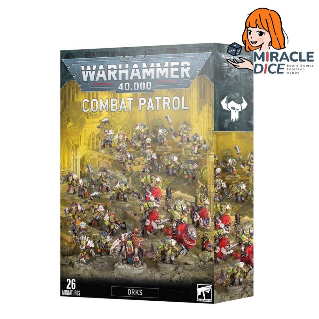 [พร้อมส่ง] Warhammer 40K : Combat Patrol : Orks